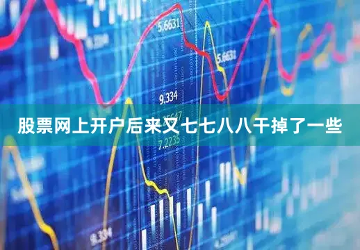 股票网上开户后来又七七八八干掉了一些