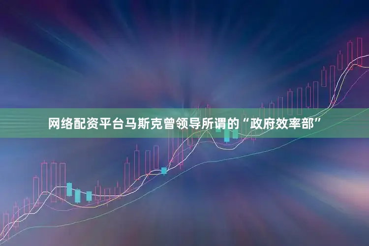 网络配资平台马斯克曾领导所谓的“政府效率部”