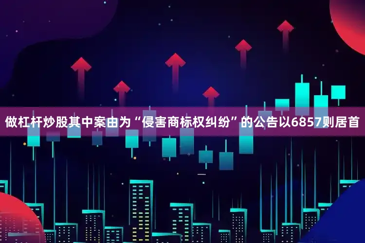 做杠杆炒股其中案由为“侵害商标权纠纷”的公告以6857则居首